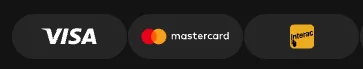 Spinsy Casino métodos de pago con Visa, Mastercard e Interac